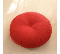 VIXDA Cuscino da Pavimento Rotondo futon Cuscino Pouf Throw Home Tappetino Tatami Giapponese Cuscino per Sedia 45x45x15 cm