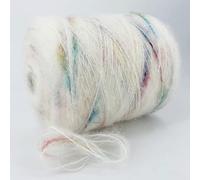 VIXDA Filato di Peluche di Alpaca per Maglieria a Mano in Lana Lavorata a Maglia all'Uncinetto, Linea di Pizzo, Filato di Mohair, Maglione Super Morbido, Filo per Sciarpa 500 g