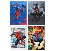 VIYAAN Poster da parete di Avengers, 4 pezzi Supereroi Marvel Wall Poster, Avengers Poster per Soggiorno, Poster per Supereroi Set, Ideale per camere da Letto, studi e soggiorni, 20x30cm (A3)