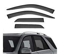 VIYOLI Auto Deflettori d'Aria per M-ercedes Ben z GLE-Class MK3-W166 2015-2019,Autos Anteriore e Posteriore Finestrino Laterale Deflettore Pioggia,Anti-Fumè Antiturbo Deflettore Accessori