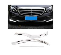 VIYOLI per Mercedes per Benz W213 2016-2019 2018 2017 ABS Cromato Piastra Paraurti Anteriore Spoiler Spoiler Rivestimento Decorativo Kit Carrozzeria Spoiler per Auto