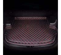 VIYOLI Tappetini per Bagagliaio in Pelle Auto per FO-rd Kuga 2015-2019,Impermeabile AntiGraffio Copri Baule con Protezione dei Bordi,Antiscivolo Antipolvere Vasca Baule Tappeto,Black-Red