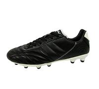 Vizari Classico FG Pelle Calcio Scarpe - Scarpe Da Calcio All'aperto Uomini, nero/bianco, 38 EU