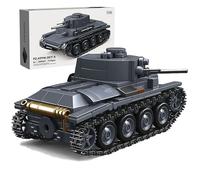 VizBrou Kit di costruzione per camion dell'esercito WW2, giocattolo corazzato, decorazione per la casa e l'ufficio, regalo creativo per bambini dai 6 anni in su, 414 pezzi