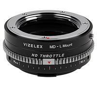 Vizelex ND Throttle Cine Lens Mount Adapter Minolta Rokkor (SR/MD/MC) SLR Lens to Leica L-Mount Alliance Corpo fotocamera mirrorless con filtro ND variabile integrato (da 2 a 8 stop)