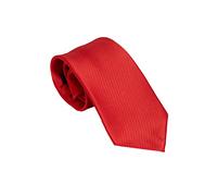 VIZENZO Cravatta stretta di colore rosso uomo elegante con dettagli in tinta uñita - Accessori uomo per un look sofisticato - Offerte lampo del giorno