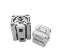 VJEHSKUM 1 pz Cilindro Pneumatico Compatto MCJT-12-16 MCJT-12-16-5/10/15/20/25/30/35/40/45/50/-M(MCJT-12-16-30)