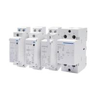 VJEHSKUM 1 pz NCH8 Mini contattore Domestico modulare AC 220 V 230 V 400 V AC 20 A 25 A 40 A 63 A 1 No 1 NC 2 No 2 NC 4 No 2 quadrifase(NCH8-25,4NO)