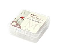 Vjeybv Unghie finte per bambini, antiscivolo, flessibili, unghie artificiali sottili per bambini, per feste in costume di Natale, compleanno, palcoscenico, scuola, eventi, fotografia