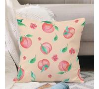 VJIZLOQB Fodera per Cuscino Decorativa Copricuscini,Federe Cuscini Divano, Decorazioni di Natale per Casa, Giardino,illustrazione di arte digitale senza soluzione di continuità pesca utilizza,40x40cm