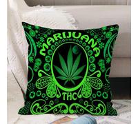 VJIZLOQB Fodera per Cuscino Decorativa Copricuscini,Federe Cuscini Divano, Decorazioni di Natale per Casa, Giardino,Risorse di abbigliamento da strada Urbano e Hip Hop per abbigliamento di st,50x50cm