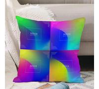 VJIZLOQB Fodera per Cuscino Decorativa Copricuscini,Federe Cuscini Divano, Decorazioni di Natale per Casa, Giardino,set di raccolta di sfondi astratti adatti alla tua attività,40x40cm