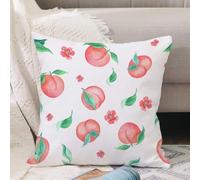 VJIZLOQB Fodera per Cuscino Decorativa Copricuscini,Federe Cuscini Divano, Decorazioni di Natale per Casa, Giardino,illustrazione di arte digitale senza soluzione di continuità pesca utilizza,40x40cm