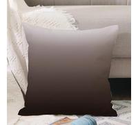 VJIZLOQB Fodera per Cuscino Decorativa Copricuscini,Federe Cuscini Divano, Decorazioni di Natale per Casa, Giardino,Ombre, cioccolato e panna Ispirati da Ombre Design Modern Ations colori dig,40x40cm