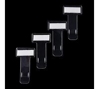 VJK 5PCS adesive trasparenti per parabrezza dell’auto, Supporto per ticket parcheggio,5 pezzi