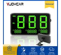 Vjoy Tachimetro GPS 4.5 "C80 Contachilometri velocità Chilometraggio Display HUD Allarme velocità digitale MPH KMH Display dell'altitudine Proiettore 3'' C60s