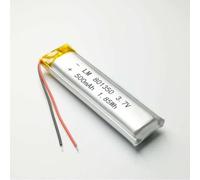 VJSLWPIB 2 5 10pcs 3. 7V 500MAH 801350 Lipo con 2. Plug JST 0MM Compatibile con piccoli progetti fai -da -te elettronici e dispositivi portatili(5pcs with Connector)