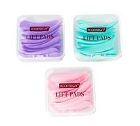 VJSLWPIB 5 coppie per scatola di sollevamento delle ciglia per ciglia morbide arne di permesso riutilizzabili per il sollevamento delle ciglia S M L XL XXL TAMPI DI LASH CARCHI(1 Box Pink)