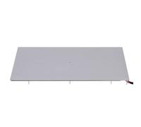 VJSLWPIB Piattaforma del letto riscaldata ultrabase 240 * 220 * 3mm per accessorio per stampanti 3D Kobra Max con 4 clip compatibili