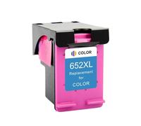 VJSLWPIB Qsyrainbow 652xl Sostituzione compatibile della cartuccia per inchiostro per 652 652 xl per l'uso con Deskjet 1115 1118 2135 2136 3636 3835 4535(1pcs color)