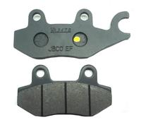 VjSLwPL Pesti freno impostati anteriori e posteriori compatibili con KDX200 E5 Modelli 1993 1994 KDX 200 motocicletta(Rear Brake Pads)