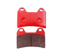 VjSLwPL Pesti freno in ceramica Imposta compatibile con la temperatura anteriore e posteriore compatibile con CF Moto CLX 700 Modelli di moto 2020 2021(Rear 1 pair)