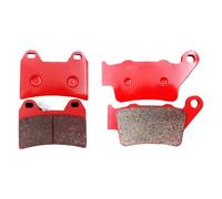 VjSLwPL Pesti freno in ceramica Imposta compatibile con la temperatura anteriore e posteriore compatibile con CF Moto CLX 700 Modelli di moto 2020 2021(All 2 pair)