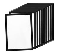 Vjsujehgy 10 Pezzi A4 Cornici Magnetiche Artistiche, Cornice Magnetica Autoadesiva per Quadri, Cornici per Pittura A Diamante, Cornice Espositiva