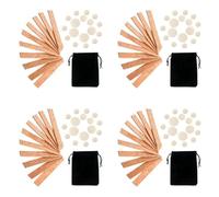 Vjsujehgy 108 Pezzi di Ricambio per Kit di Strumenti per Clarinetto, Include 40 Tappi di Connessione al Manico e 68 Placchette per Strumenti un Fiato