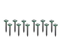 Vjsujehgy 12PZ Outdoor Solar Ultrasonic Vibration Repeller Snake Repeller Mole Elettronico Snake Repeller per Garden Yard Farm, ECC