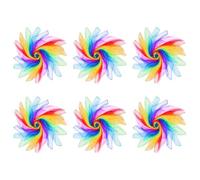 Vjsujehgy 144 Pezzi Sciarpe da Giocoleria per Bambini Sciarpe da Ballo per Lezioni di Musica Sciarpe Ritmiche Sete da Gioco per Il Movimento dei Bambini