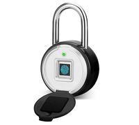 Vjsujehgy 1Set Tuya Smart Fingerprint Lock Gym APP Remote Fingerprint Lucchetto In Lega di Alluminio
