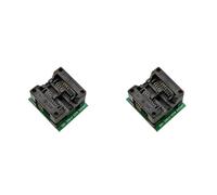 Vjsujehgy 2 Pz SOP8 A DIP8 SOP8 Girare DIP8 SOIC8 A DIP8 Presa Adattatore Programmatore Presa IC per Wide 200Mil