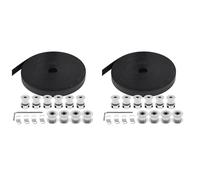 Vjsujehgy 2 Set 5M Cinghia Dentata 10 mm Larghezza 20 Denti 5 mm Foro Puleggia Dentata Ruota + 20 Denti Foro 5 mm Tendicinghia Torsione Molla