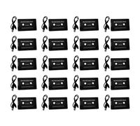 Vjsujehgy 20X Adattatore Stereo AUX per Cassetta Audio Bluetooth 5.0 Universale con Microfono per Telefono Lettore CD con AUX MP3