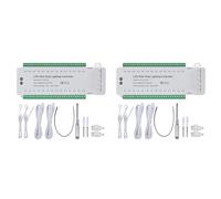 Vjsujehgy 2X Controller del Sensore di Movimento un LED per Scale Controller di Induzione per Scale Intelligente Regolatore di Luci per Scale con Dimmer per Strisce LED