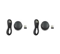 Vjsujehgy 2X Controller del Volume USB Cablato 2.4G Wireless Bluetooth Controller Multimediale Manopola Personalizzata per Tastiera di Piccole Dimensioni Audio per Computer