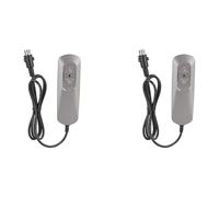 Vjsujehgy 2X Controller Reclinabile Elettrico Doppio Pulsante, Manuale Seggiovia/Divano Elettrico, Regolazione Reclinabile Divano