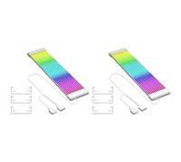 Vjsujehgy 2X di Alimentazione per Scheda Madre ARGB 5V 3Pin PC RGB GPU 8/24PIN per Alimentazione Computer