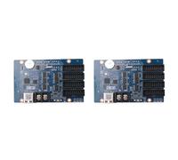 Vjsujehgy 2X HD-WF4 Controller HUB75 RGB A Colori Completi Schermo LED con Pixel Segnaletica Digitale LED Scheda di Controllo Porta USB WiFi