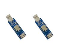 Vjsujehgy 2X Interruttore Timer con Tuya USB Switch, Wi-Fi 2.4G per Controllo Remoto, Interruttore con Un Tramite App, Collega e USA