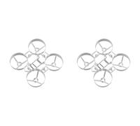 Vjsujehgy 2X Kit Telaio FPV da 65 mm Bwhoop65 Tiny Drone Quadcopter Telaio FPV per Mobula6 / Mobula6 HD Drone Parti DIY Bianco