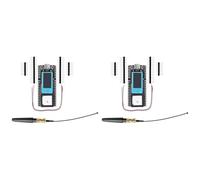 Vjsujehgy 2X Lora Wireless Tracker Lora Meshtastic Asset Tracker SX1262 Wi-Fi Bluetooth GPS Tracker 433-510MHZ per Bici Auto