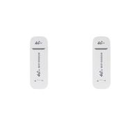 Vjsujehgy 2X Modem 4G LTE FDD 3G WCDMA UMTS USB Dongle WiFi Stick Data Banda Larga con Slot per Sim Card (Versione Europea)