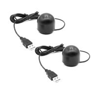 Vjsujehgy 2X Modulo Antenna Ricevitore GNSS GLONASS Uscita USB Ricevitore GPS USB G-Mouse, Migliore del Modulo TOPGNSS BU-353S4