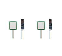Vjsujehgy 2X Modulo Lettore RFID UHF Ttl YRM100 con Interfaccia e Antenna RFID Integrata