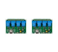 Vjsujehgy 2X Modulo Relè A 4 Canali 5V/30A AC220V Modulo Relè WiFi Bluetooth Scheda di Sviluppo