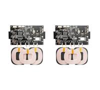 Vjsujehgy 2X Modulo Trasmettitore Caricabatterie Wireless A Ricarica Rapida da 22 W Ad Alta Potenza da 12 V Moduli di Ricarica Wireless Universali per Alimentazione Auto