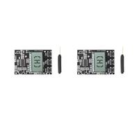 Vjsujehgy 2X Modulo Trasmettitore/Ricevitore FM Walkie Talkie Circuit Board Modulo Trasmettitore/Ricevitore FM 7 Frequenza 27-480 MHz DC3.3-6 V