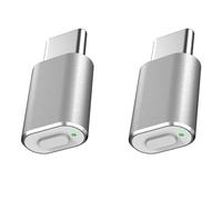 Vjsujehgy 2X Mouse Jiggler di Tipo C, Mouse Non Rilevabile, USB C, Mouse Shaker, Movimento Simulato del Mouse per Mantenere Il Computer Sveglio,